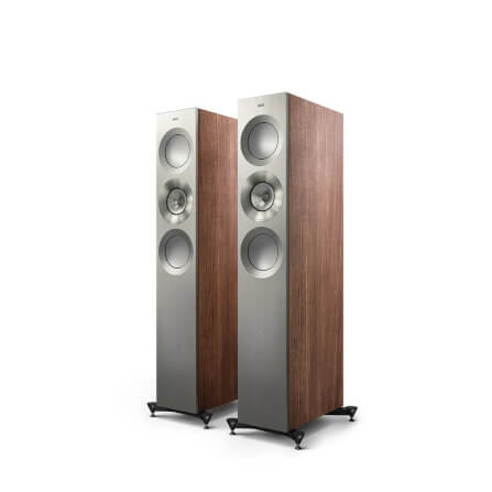 ลำโพงตั้งพื้น KEF : REFERENCE 3 META สีวอลนัท/ซิลเวอร์_0
